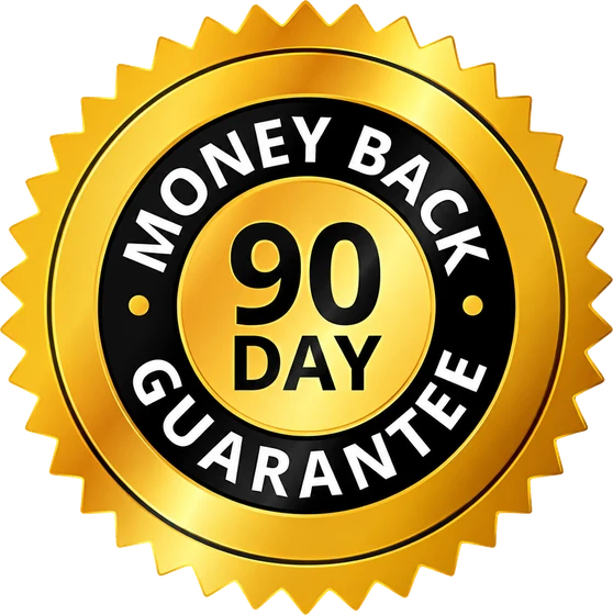 90-day money-back guarantee